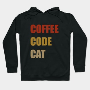 COFFEE CODE CAT Hoodie